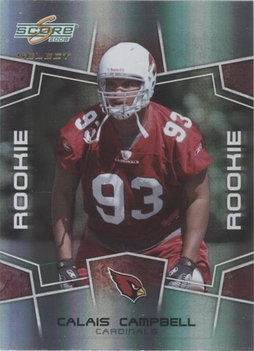 2008 Score Select Calais Campbell #370