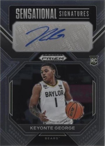 2023 Panini Prizm Draft Picks - Keyonte George #SS-KYG
