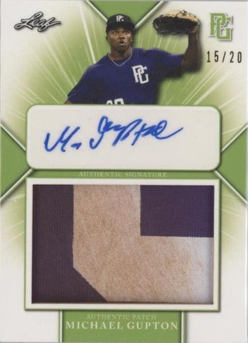 2021 Leaf Perfect Game National Showcase - Michael Gupton #PA-MG1