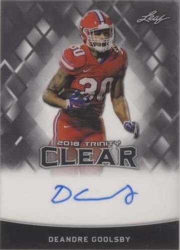 2018 Leaf Trinity DeAndre Goolsby #CA-DG2