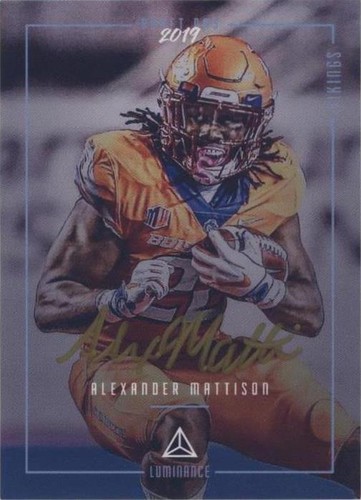 2019 Panini Luminance Alexander Mattison #DDS-AMA