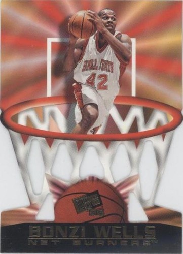 1998 Press Pass - Bonzi Wells #NB 15