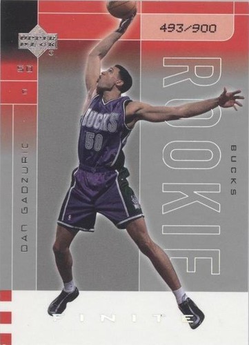 2002-03 Upper Deck Finite - Dan Gadzuric #219