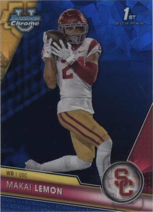 2023 Bowman University Chrome Sapphire Edition Makai Lemon #160