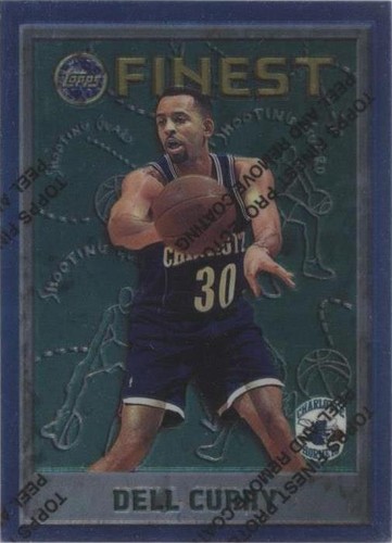 1995-96 Topps Finest - Dell Curry #51