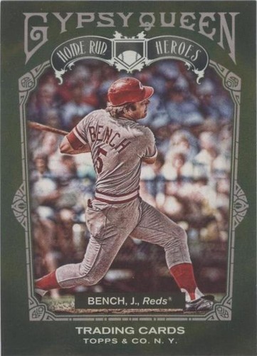 2011 Topps Gypsy Queen - Johnny Bench #HH20