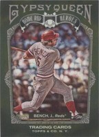 2011 Topps Gypsy Queen - Johnny Bench #HH20