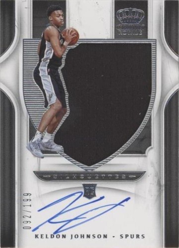 2019-20 Panini Crown Royale - Keldon Johnson #102