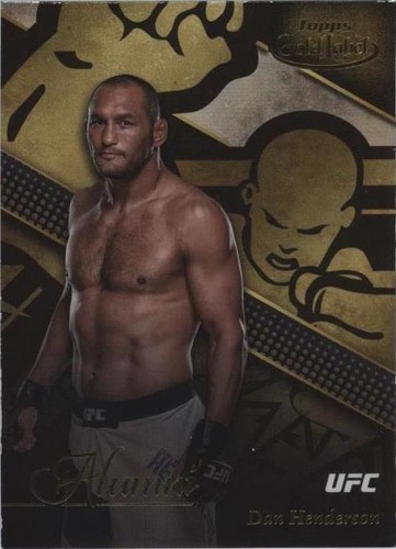 2024 Topps Gold Label UFC - Dan Henderson #AL-8