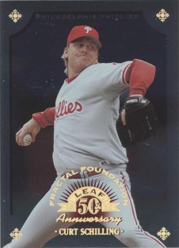 1998 Leaf Fractal Foundation - Curt Schilling #85