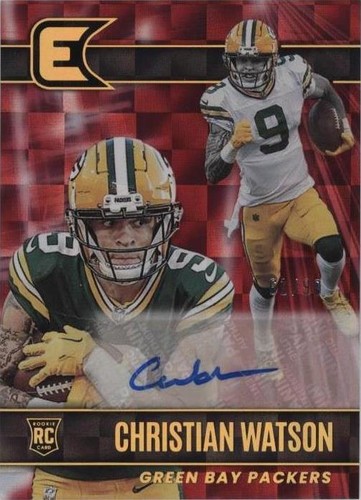 2022 Panini Chronicles Christian Watson #ESS-CHW