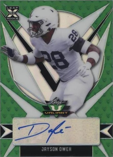 2021 Leaf Valiant Odafe Oweh #BA-JO1