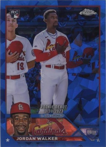 2023 Topps Chrome Update Series Sapphire Edition - Jordan Walker #USCS298