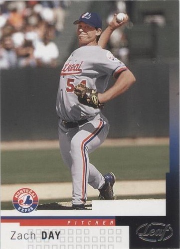 2004 Leaf - Zach Day #162