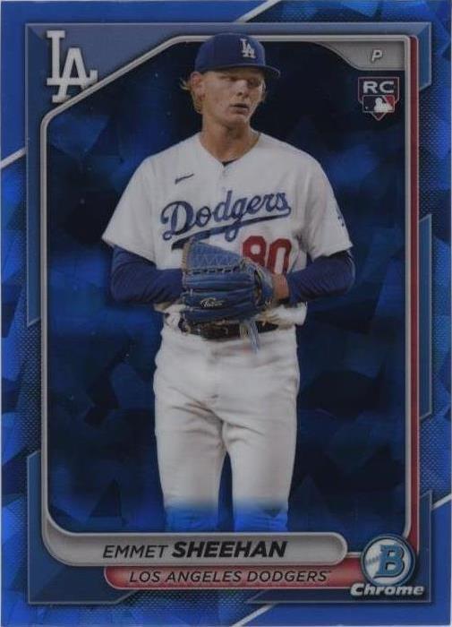 2024 Bowman Chrome Sapphire Edition - Emmet Sheehan #37