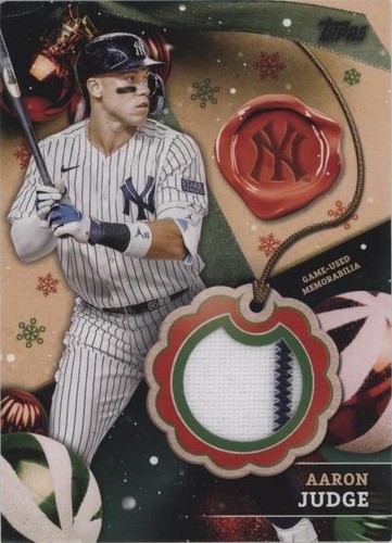 2024 Topps Holiday - Aaron Judge #RC-AJ