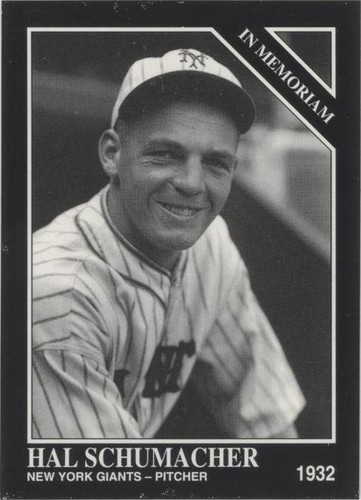 1994 The Sporting News Conlon Collection - Hal Schumacher #1127