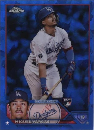 2023 Topps Chrome Sapphire Edition - Miguel Vargas #163