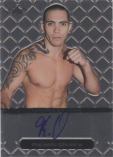 2011 Leaf Metal MMA - Rafaello Oliveira #BA-RO-1