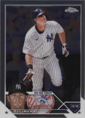 2023 Topps Chrome - D.J. LeMahieu #153
