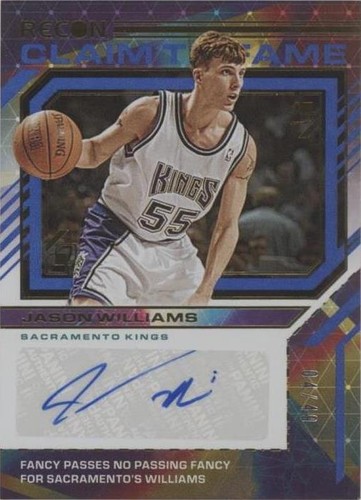 2021-22 Panini Recon - Jason Williams #CFS-JWL