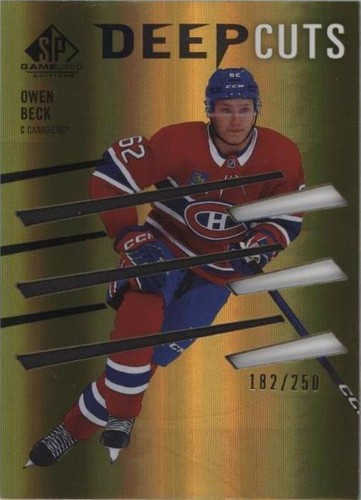 2023-24 Upper Deck SP Game Used - Owen Beck #DC-16