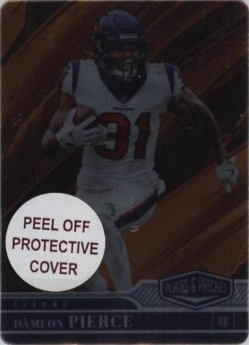 2023 Panini Plates & Patches Dameon Pierce #38