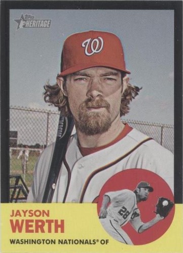 2012 Topps Heritage - Jayson Werth #HP46