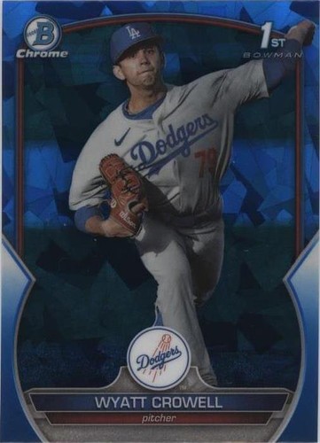2023 Bowman Chrome Draft Sapphire Edition - Wyatt Crowell #BDC-63