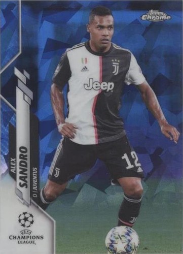 2019-20 Topps Chrome UCL Sapphire Edition Alex Sandro #6