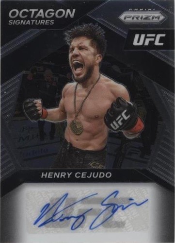 2021 Panini Prizm UFC - Henry Cejudo #OS-HCJ
