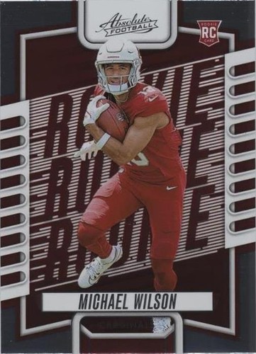 2023 Panini Absolute Michael Wilson #132