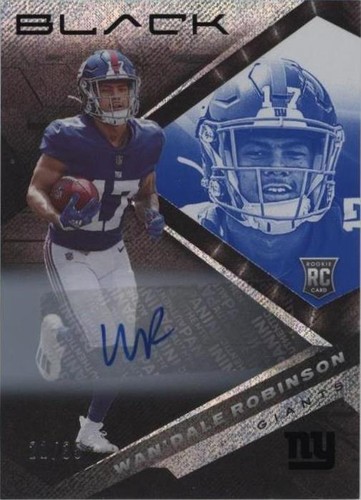 2022 Panini Black Wan'Dale Robinson #115