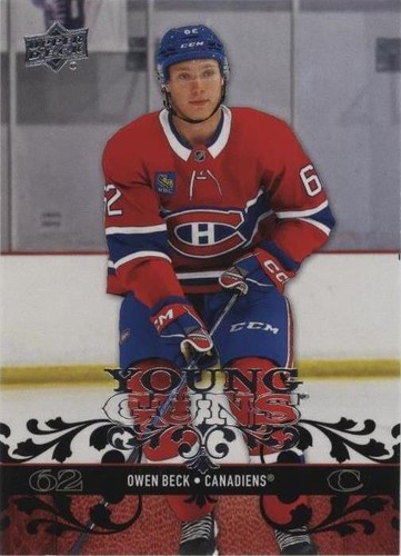 2023-24 Upper Deck Extended Series - Owen Beck #T-24