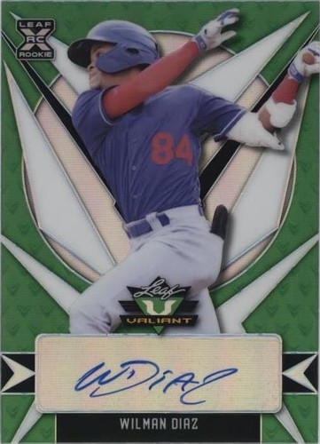 2021 Leaf Valiant - Wilman Diaz #BA-WD1