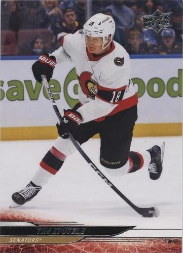 2024-25 Upper Deck Series 1 Tim Stutzle #128 Deluxe 185/250