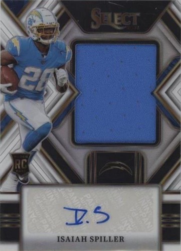 2022 Panini Select Isaiah Spiller #JRS-IS