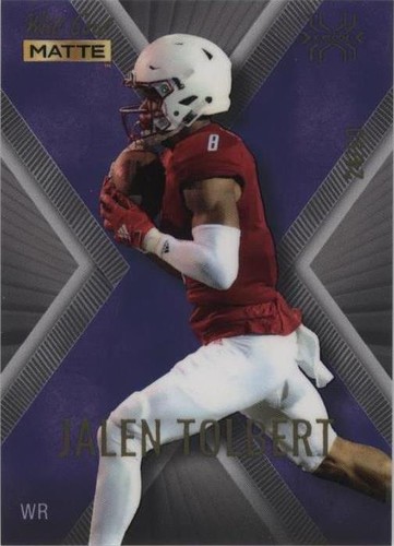 2022 Wild Card MATTE Jalen Tolbert #MXP-23