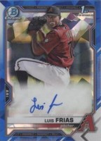 2021 Bowman Sapphire Edition - Luis Frias #BSPA-LF