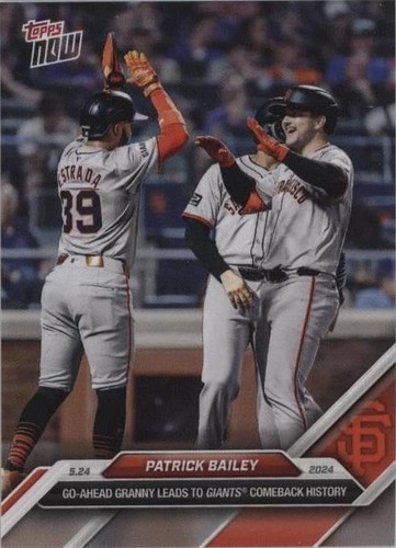 2024 Topps Now - Patrick Bailey #229