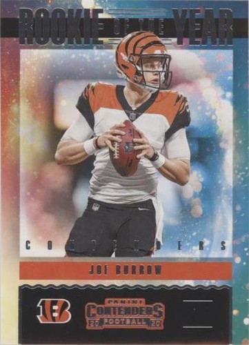 2020 Panini Contenders Joe Burrow #RY-JBU