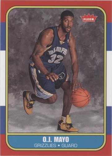 2008-09 Fleer - O.J. Mayo #86R-165