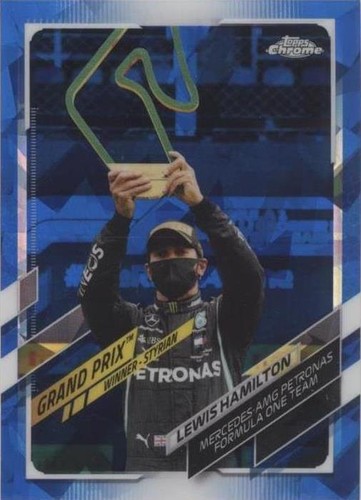 2021 Topps Chrome Sapphire Edition Formula 1 - Lewis Hamilton #139