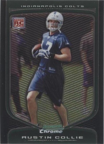 2009 Bowman Chrome Austin Collie #153