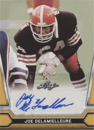 2021 Leaf Draft Joe DeLamielleure #BA-JDL