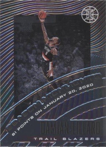2019-20 Panini Illusions - Damian Lillard #9