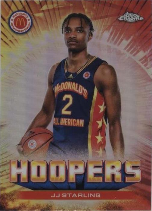 2022 Topps Chrome McDonald's All American - J.J. Starling #HS-7