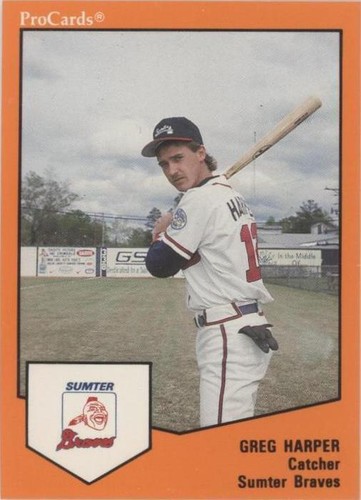 1989 ProCards Minor League Team Sets - Greg Harper #1117