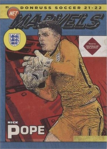 2021-22 Panini Donruss Road to Qatar Nick Pope #12