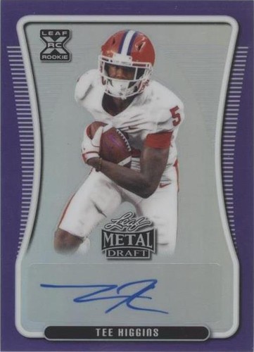 2020 Leaf Metal Draft Tee Higgins #BA-TH1